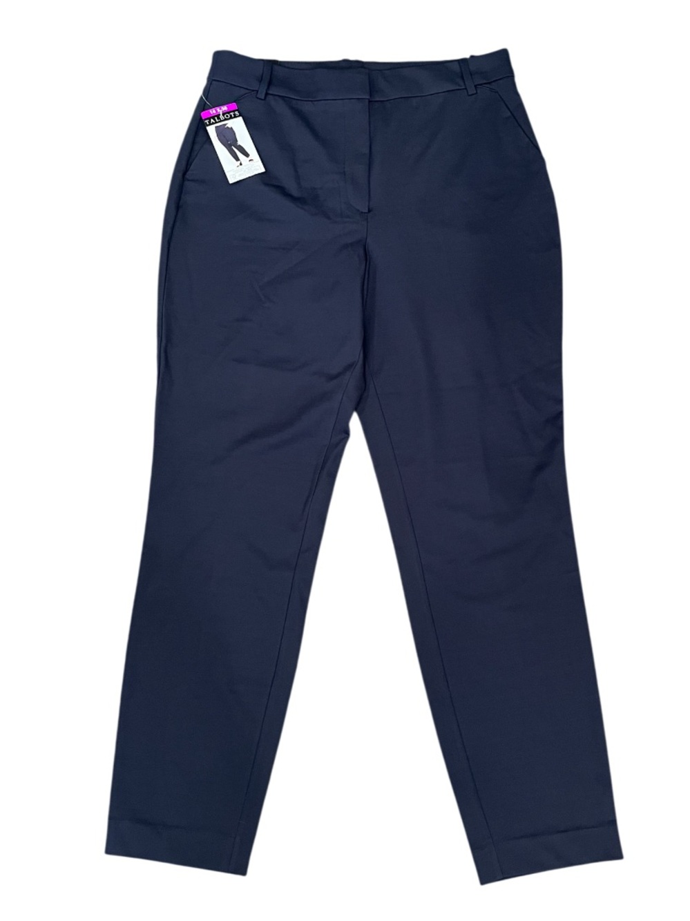 NWT Talbots Navy Blue Dress Pants 14 x 30